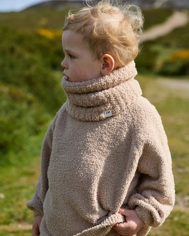 Ribbed Neck Gaiter • Fuzzy