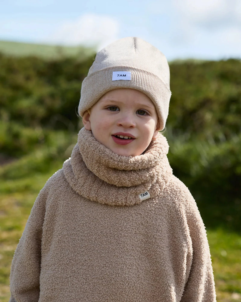 Ribbed Neck Gaiter • Fuzzy