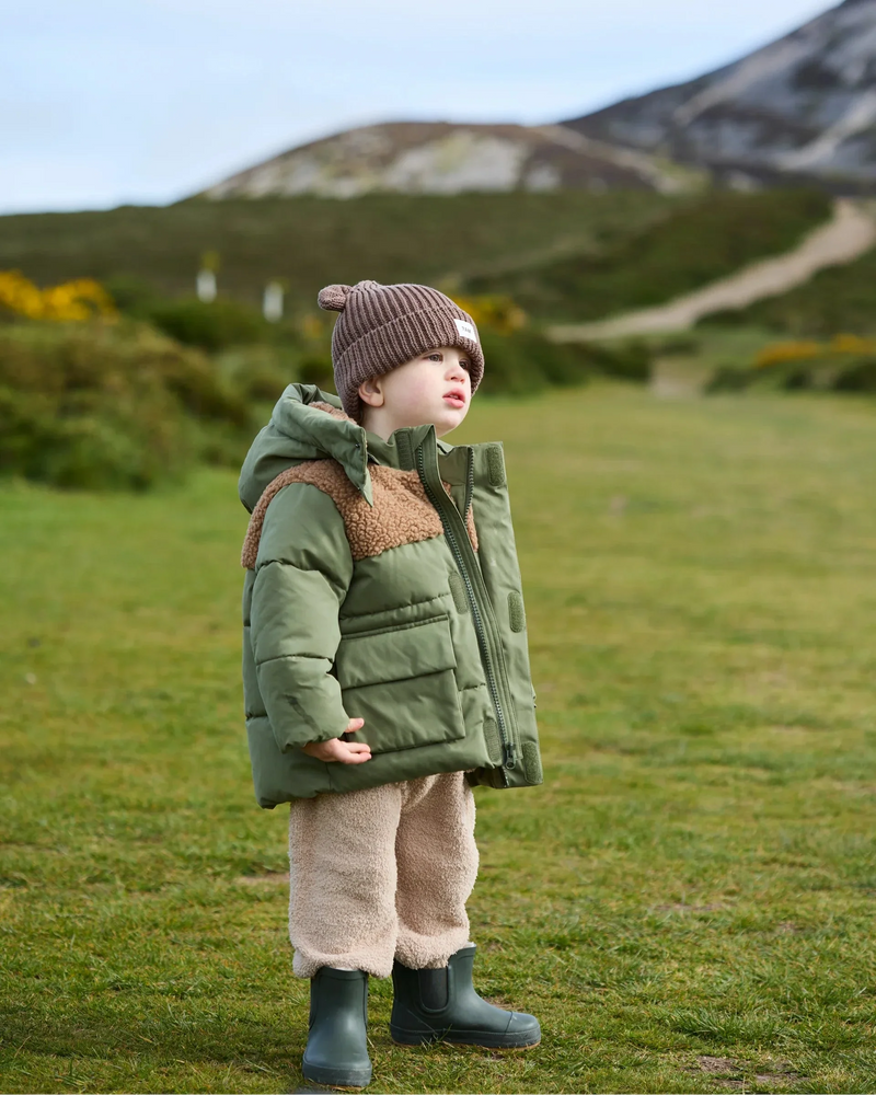 Puffer Jacket • Benji Appliqué