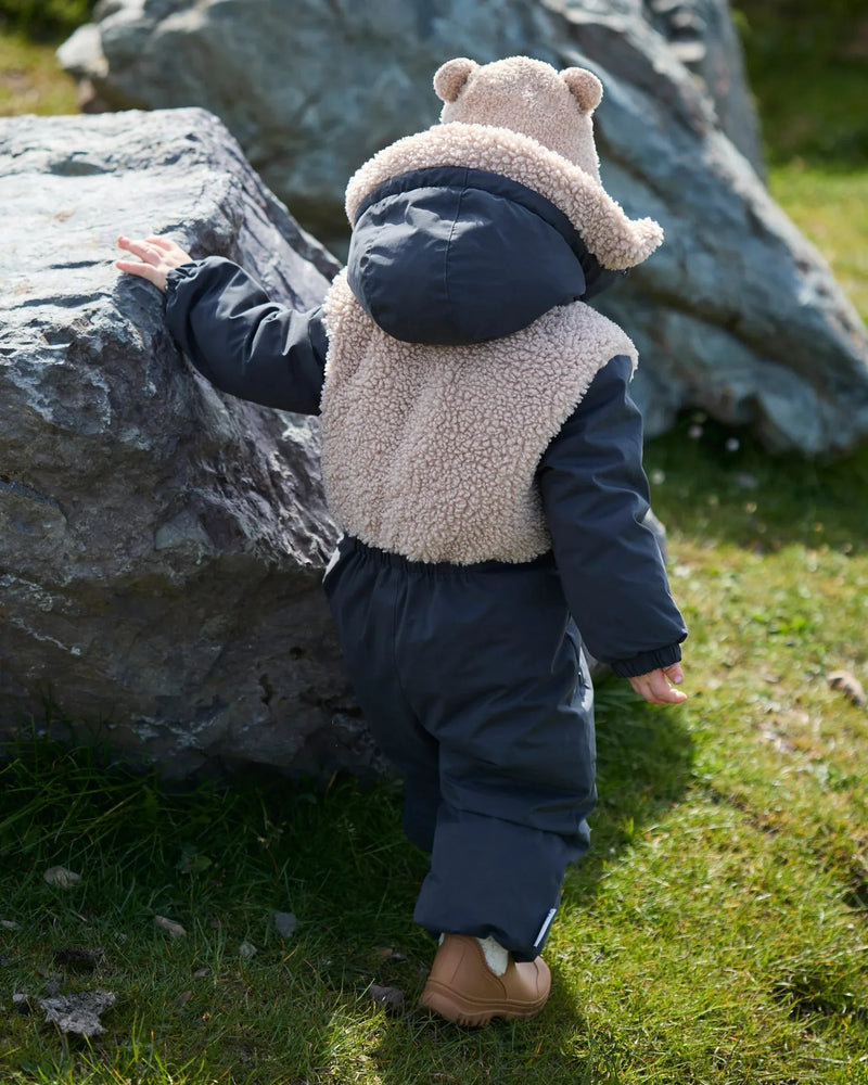 Snowsuit - Teddy Appliqué