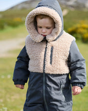 Snowsuit - Teddy Appliqué