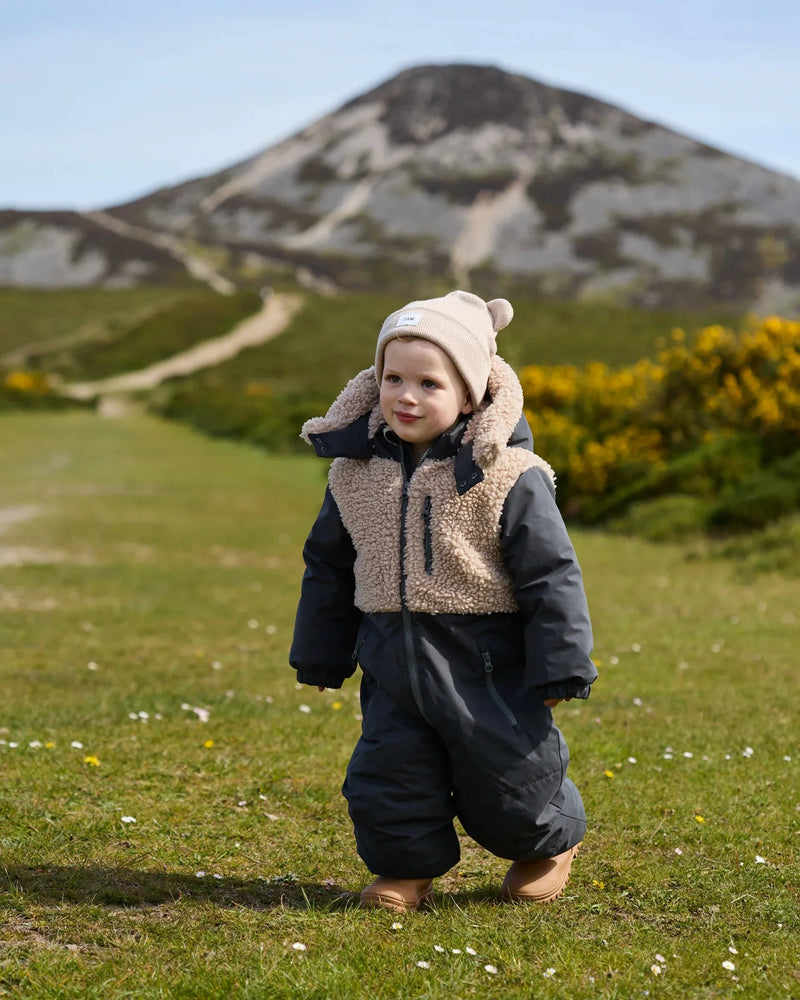 Snowsuit - Teddy Appliqué