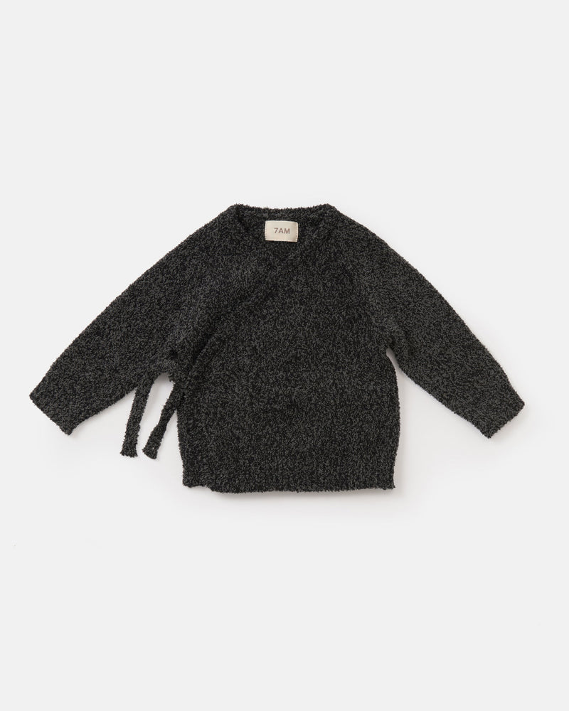 7AM - Wrap Top - Fuzzy