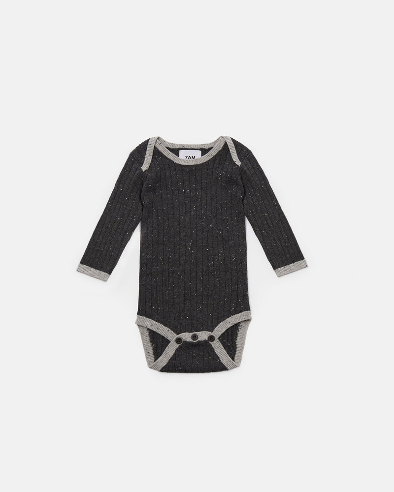 7AM Enfant - Long Sleeve Bodysuit - Hug Me