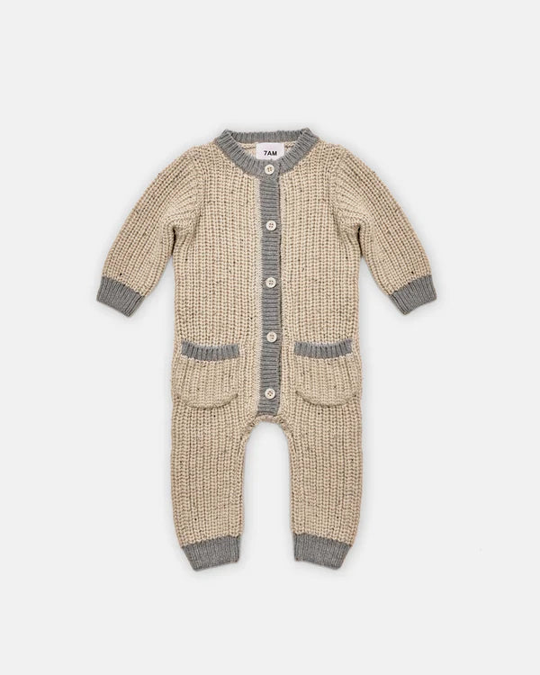 7AM - Long Sleeve Jumpsuit - Chunky