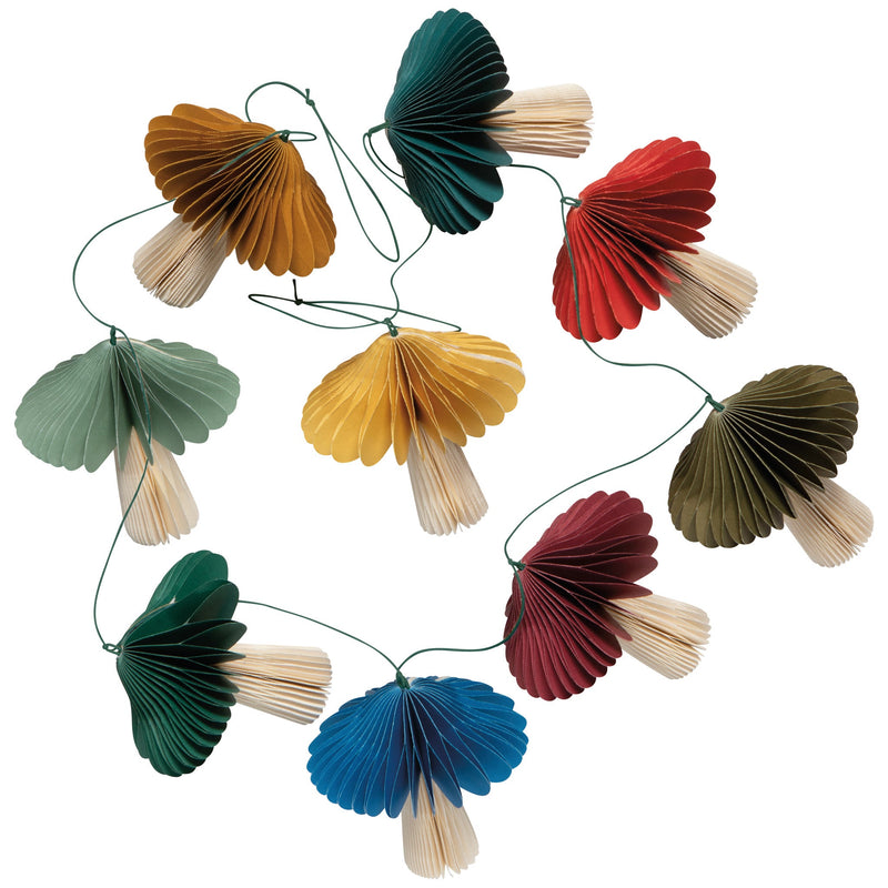 Danica Jubilee - Mushroom Gems Honeycomb Paper Garland