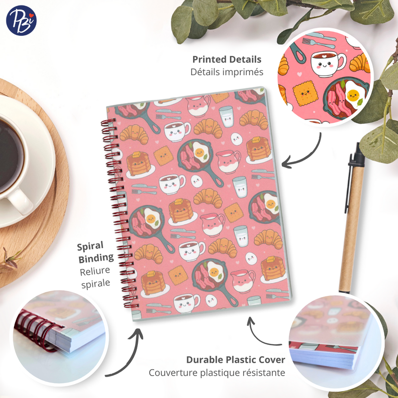 NOTEBOOK- KAWAII BREAKFAST