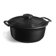 Emile Henry Sublime+ Round Casserole 7L Ardoise