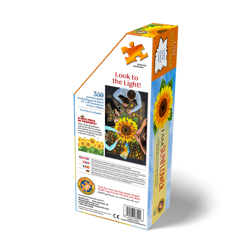 Madd Capp Puzzles - 350 Piece Puzzle - I Am Sunflower - view 5