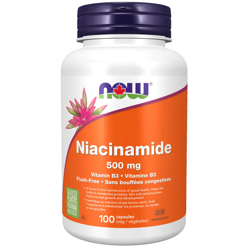 Now - Vitamin B - Niacinamide 500MG 100CAP