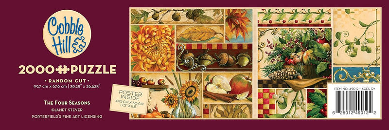Cobble Hill - 2000 Piece Puzzle - The Four Seasons (Old Version)