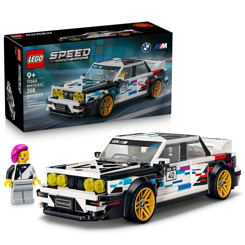LEGO - 77263 - SPEED CHAMPIONS - BMW M3 (E30) - 358pcs - F26