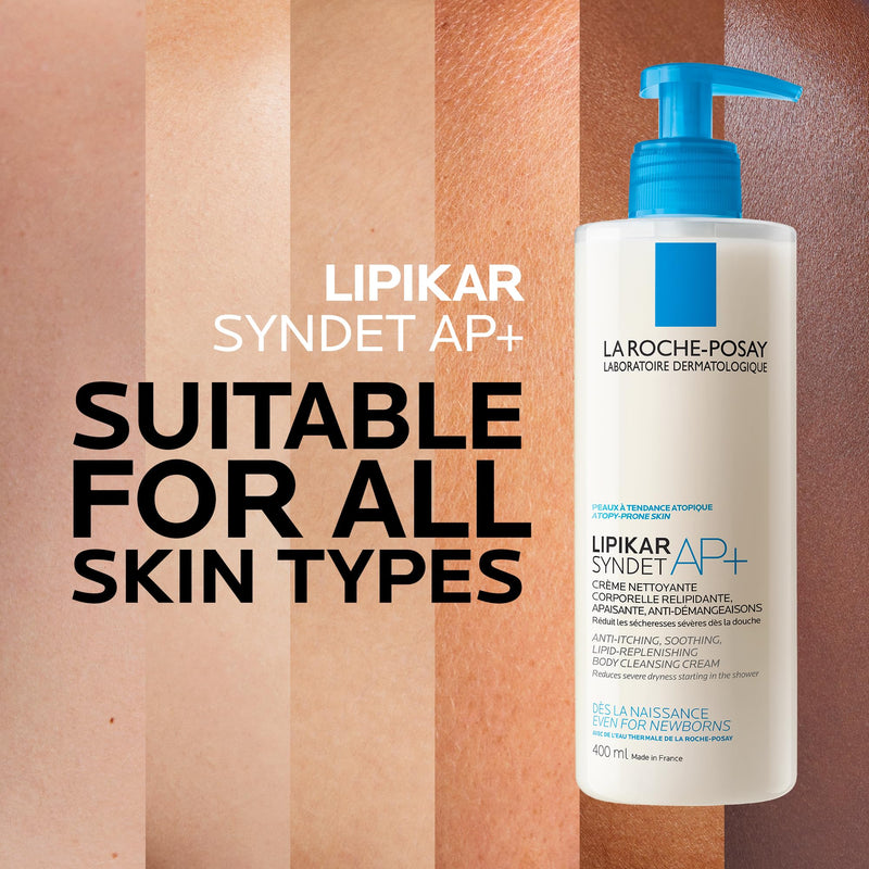 La Roche-Posay - Lipikar Syndet AP+ - Body Wash - 400 mL
