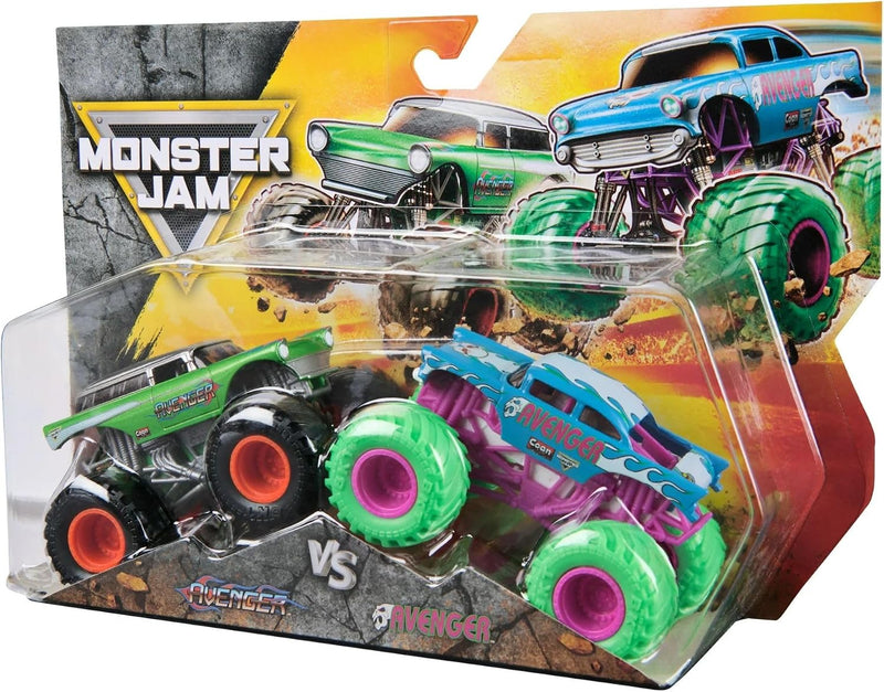 Monster Jam - Official 1:64 Scale Diecast Truck 2-Pack Series 33