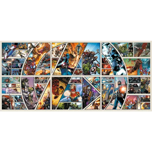 Trefl - PUZZLE - PRIME UFT - MARVELACROSS THE COMIC UNIVERSE - 9000pcs