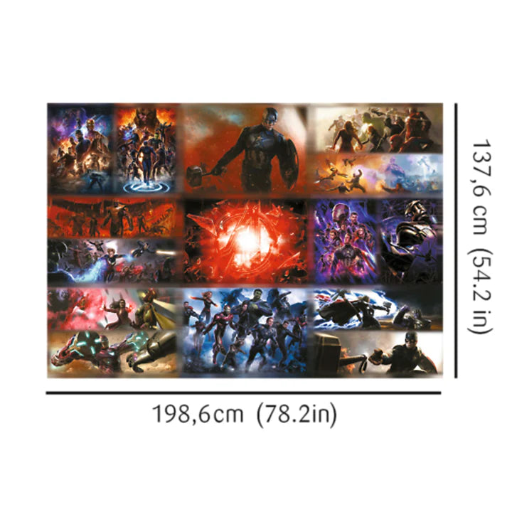 Trefl - PUZZLE - PRIME UFT - THE ULTIMATE MARVEL COLLECTION PUZZLE - 13500pcs