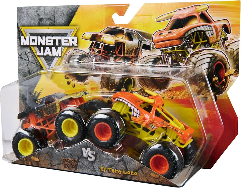 Monster Jam - Official 1:64 Scale Diecast Truck 2-Pack Series 33