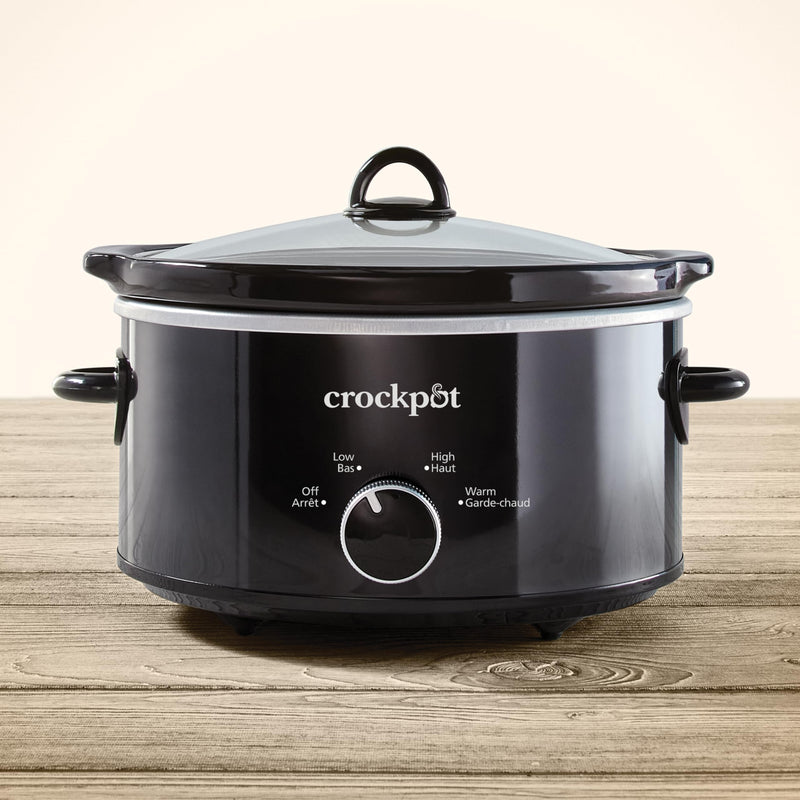 Crock-Pot Classic 2166871 4 qt Slow Cooker, Black