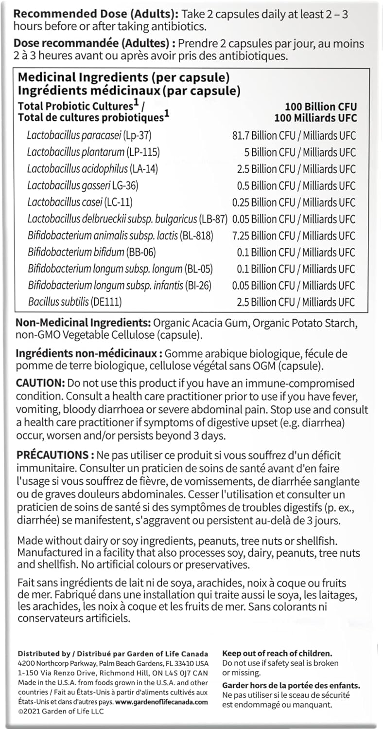 Garden of Life - Dr. F Restore - 28 VCAPS