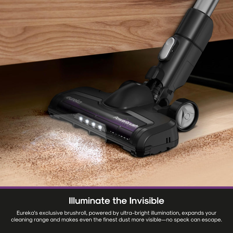 Eureka - ReactiClean NEC410BK - Cordless Stick Vacuum - Black