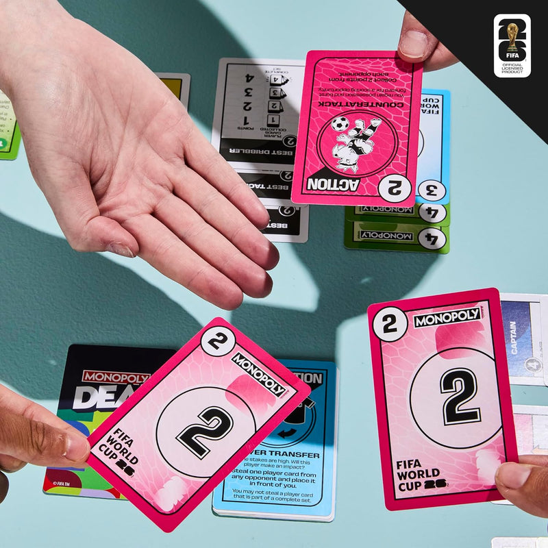 Hasbro - MONOPOLY DEAL - FIFA ( Bilingual )