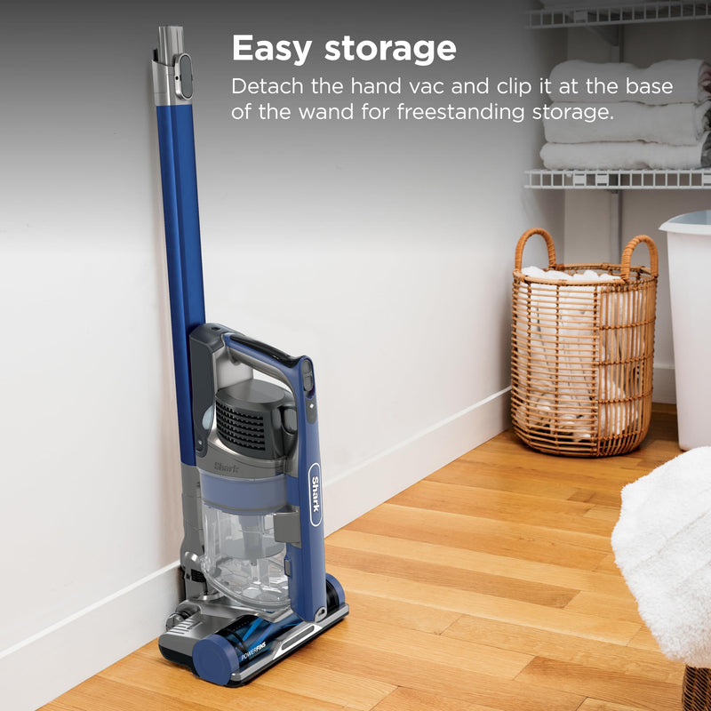Shark Cordless Stick Vacuum IZ363HT, Blue