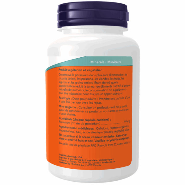Now - Potassium Citrate 99MG 180CAP