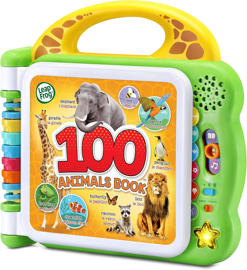 LeapFrog - 100 Animals Book (Bilingual - English/French)
