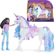 Spin Master - Unicorn Academy - Doll & Unicorn Set - Layla & Glacier