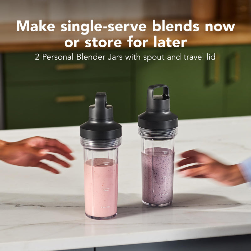 KitchenAid - Pure Power KSB2078PL - Blender with 2 Personal Jars - Porcelain