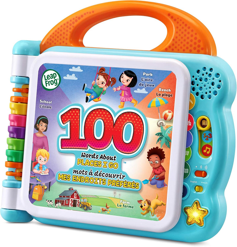LeapFrog - 100 Words About Places I Go Book (Bilingual English-French)