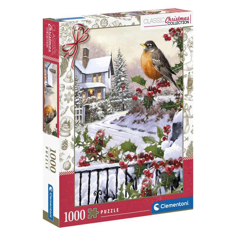 PZ1000: ROBIN AND HOLLY BUSHES