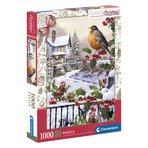 PZ1000: ROBIN AND HOLLY BUSHES