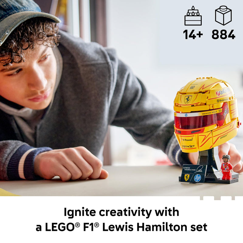 LEGO Editions Scuderia Ferrari HP Lewis Hamilton Helmet 43022