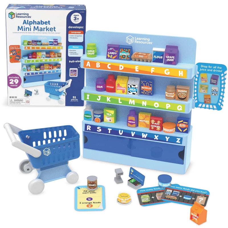 Learning Resources - ALPHABET MINI MARKET (MINI MINI)
