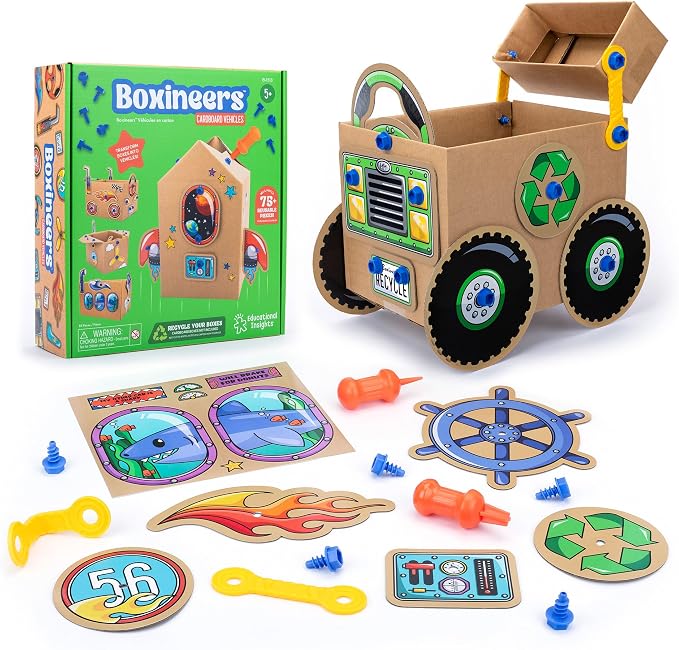 Educational Insights - BOXINEERS CARDBOARD-VEHICLES