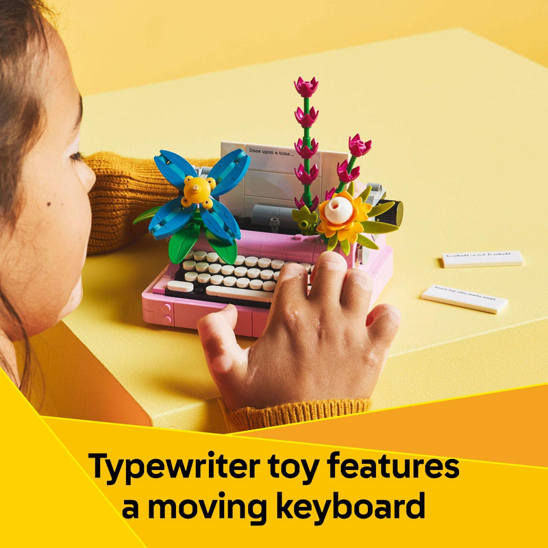 LEGO Creator 3 in 1 Typewriter with Flowers 31169
