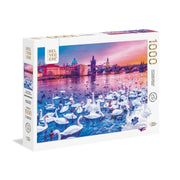PZ1000: SWANS AT SUNSET