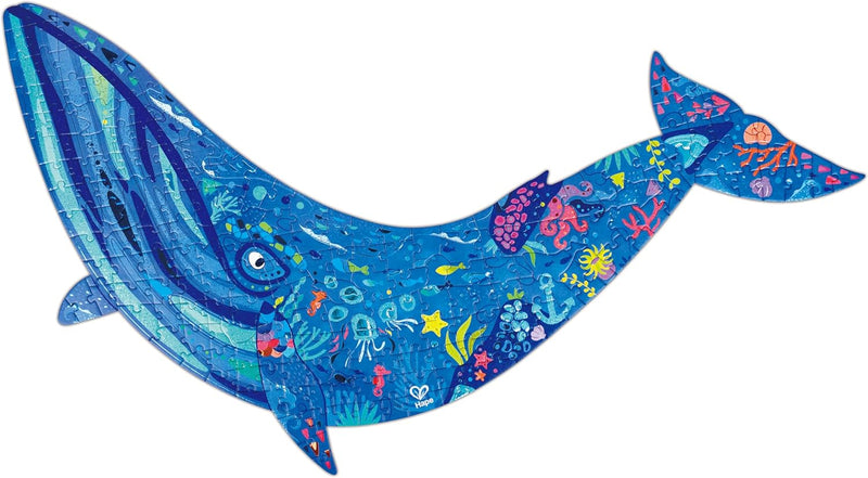 Hape - Whale Bright Ground Puzzle - 200 pcs