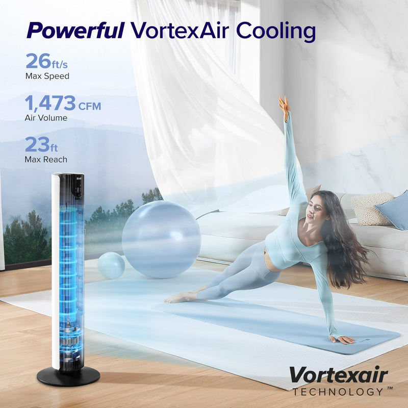 Levoit Smart Tower Fan LTF-F422S-WUS, 42 in.