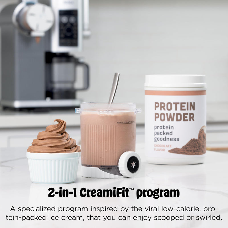 Ninja CREAMi Swirl Ice Cream & Soft Serve Maker NC701C