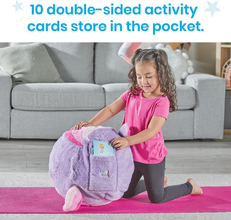 Hand 2 Mind - BUBBLEPLUSH YOGA BALL BUDDY UNICORN