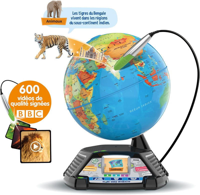 LeapFrog - Globe vidéo interactif (Version française)