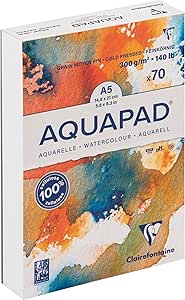 Clairefontaine - GOLDLINE AQUA paper pack of 10 sheets 50x65cm