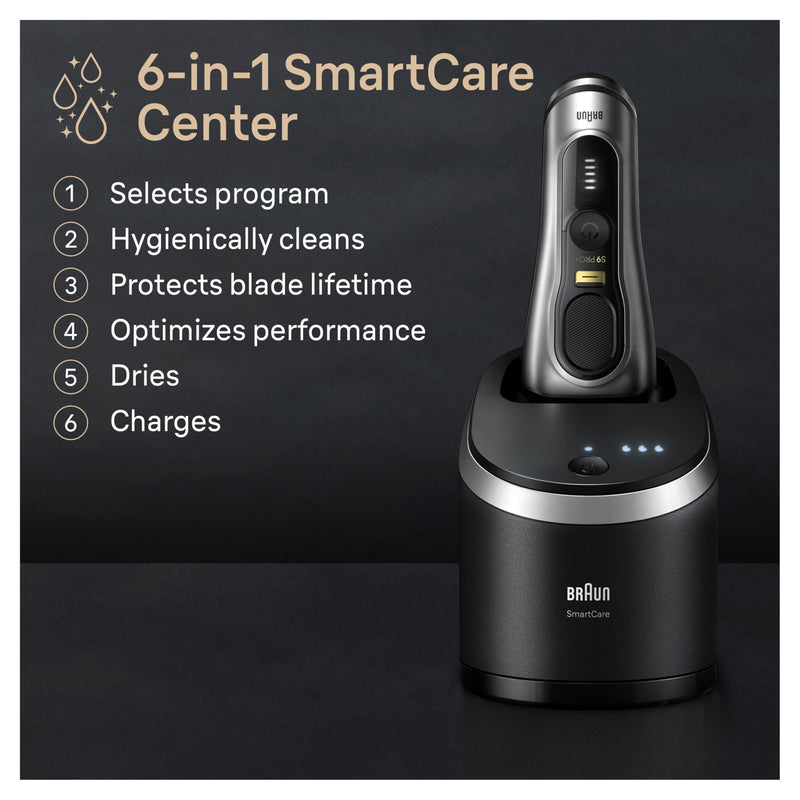 Braun Series 9 Pro+ 9567cc Foil Shaver with SmartCare Center