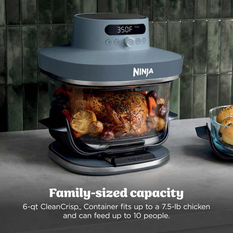 Ninja – Crispi Pro AS101CCY Glass Air Fryer – Cyberspace – product image 3