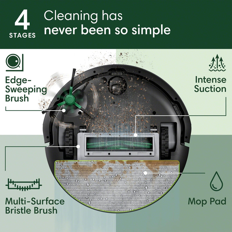 iRobot Roomba 105X Y352020 Robot Vacuum & Mop with AutoEmpty Dock