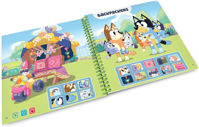 LeapFrog - LeapStart Preschool (Level 1) - Bluey Fun and Games Activity Book (English Version)