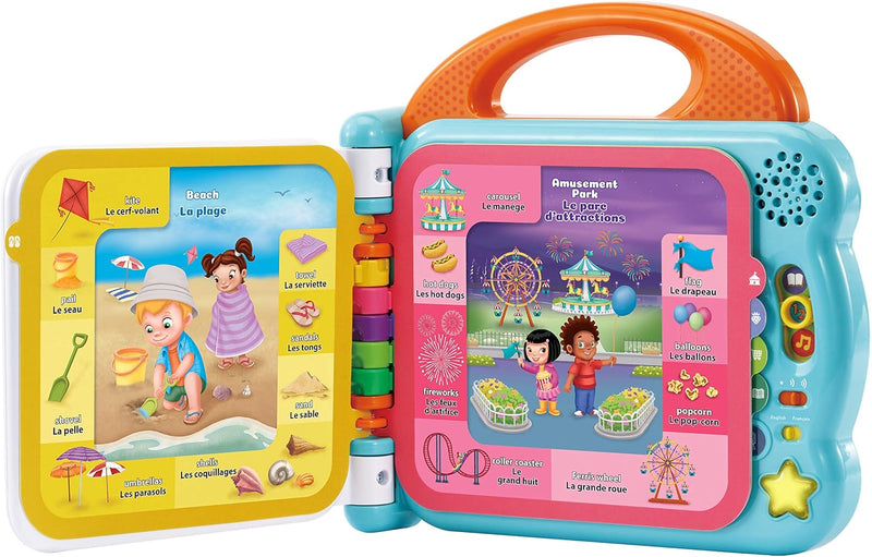 LeapFrog - 100 Words About Places I Go Book (Bilingual English-French)