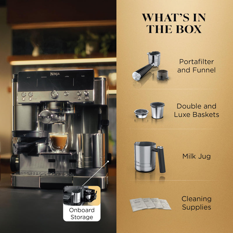 Ninja Luxe Café Premier Espresso Machine ES601C